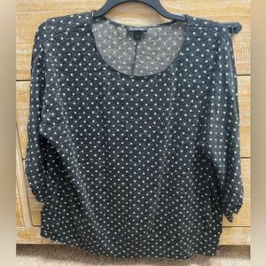 ALYX 3/4 Sleeve Polka Dot Sweater